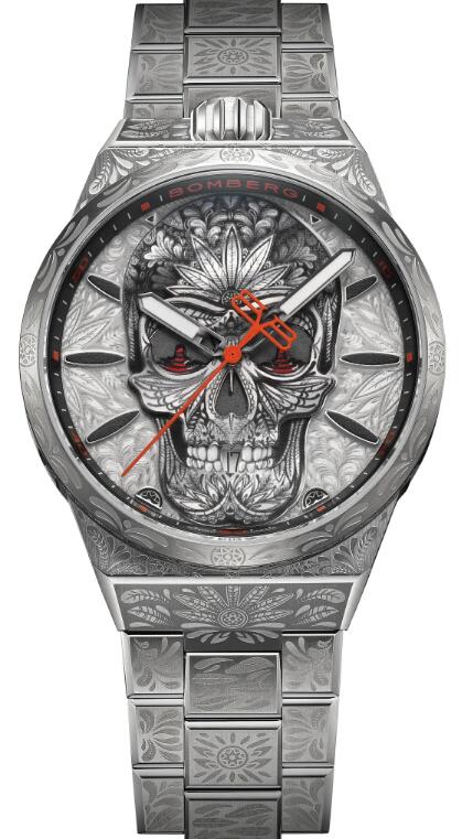 Bomberg BOLT-68 NEO TATTOOED SKULL - METAL BF43H3SS.07-2.12 Replica Watch